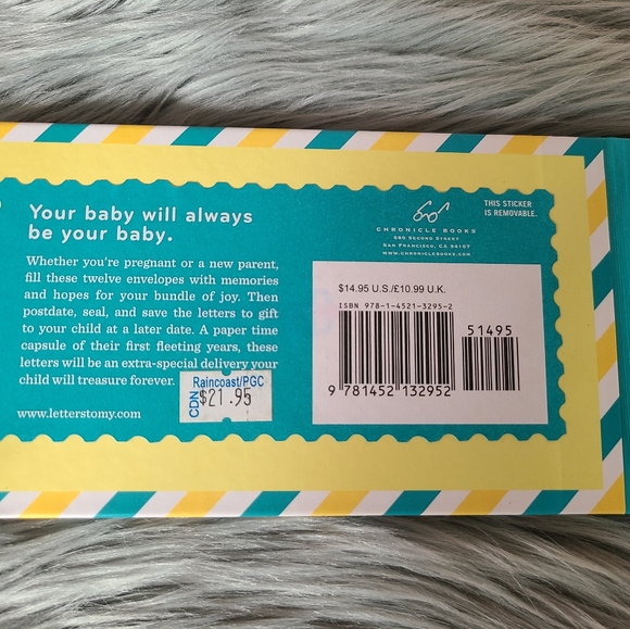 Paper Time Capsule Letters to my Baby - Picture 5 of 8